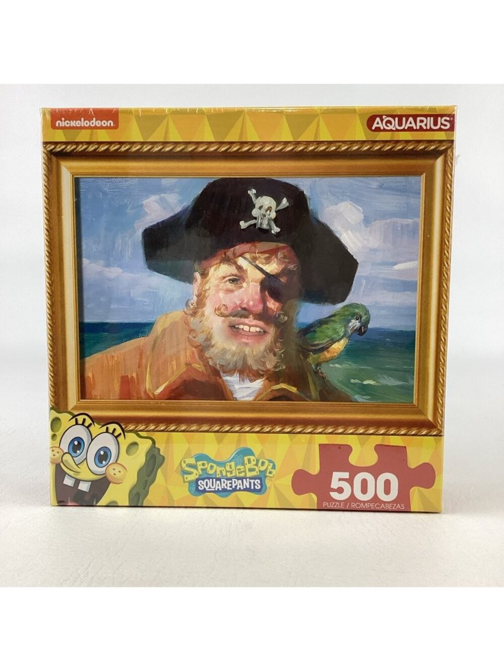 SpongeBob SquarePants Painty the Pirate 500 Piece Jigsaw Puzzle Aquarius Sealed